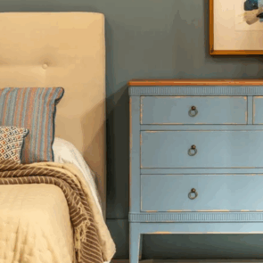 COMODA AZUL CORTONA