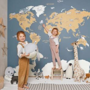 MURAL DE PARED MAPA