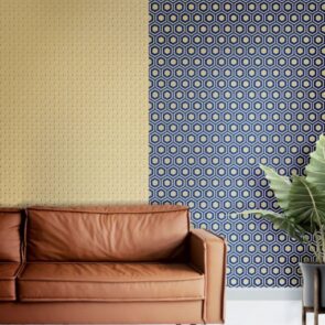 PAPEL PINTADO ROMBOS