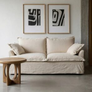 SOFA BLANCO CURVI