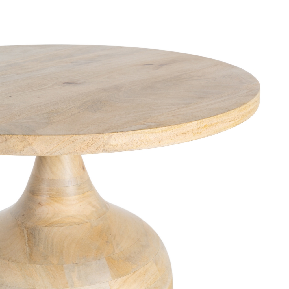 MESITA NATURAL MADERA DE MANGO SALON MOUNTAIN - Imagen 5