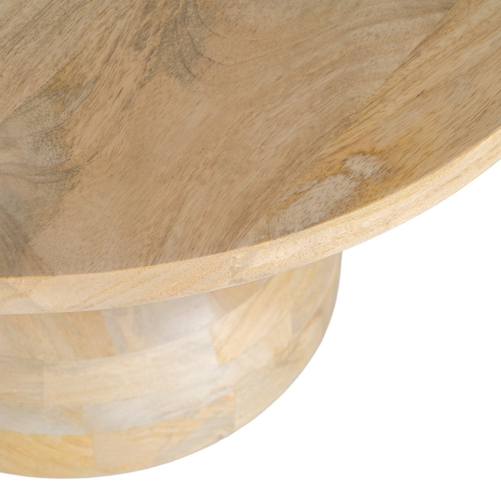 MESITA NATURAL MADERA DE MANGO SALON MOUNTAIN - Imagen 4