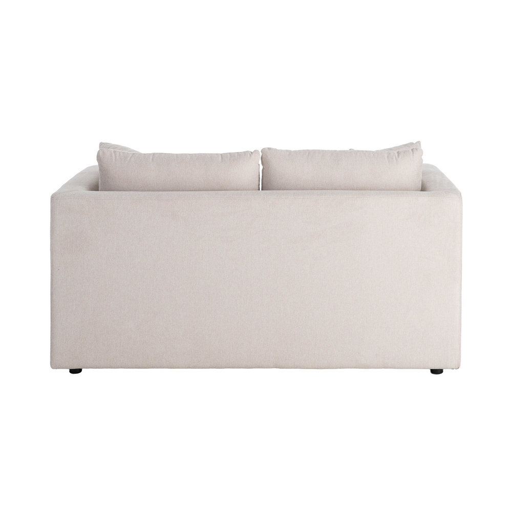 SOFA 2 y 3 PLAZAS CREMA TEJIDO-MADERA SOUF - Imagen 10