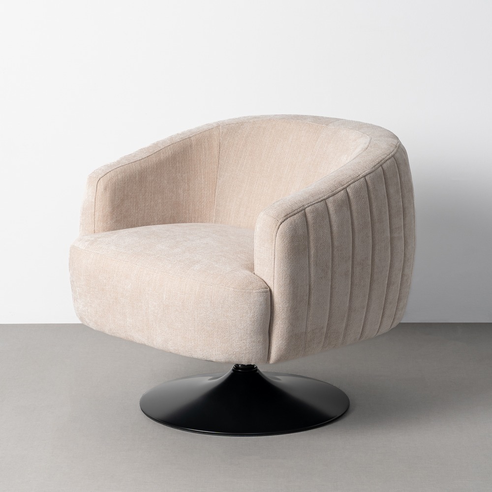 SILLON GIRATORIO TAPIZADO-METAL - Imagen 10
