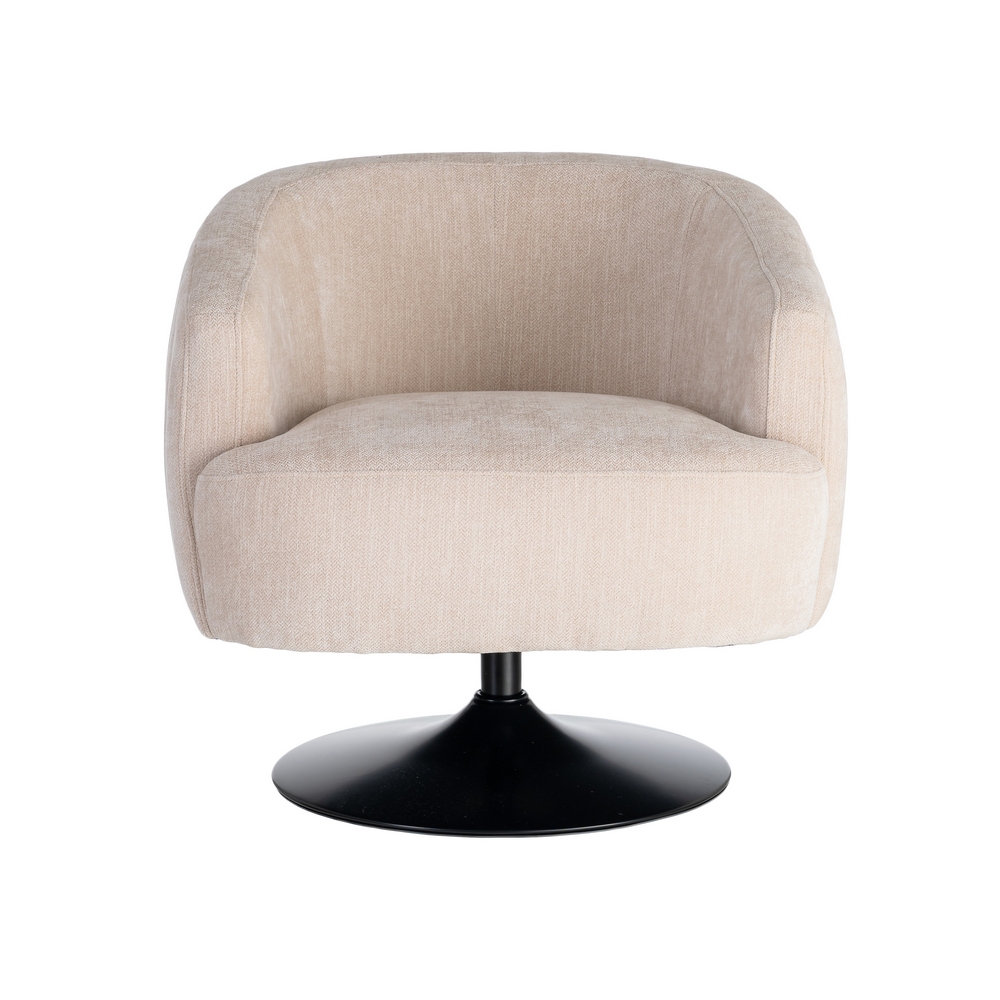 SILLON GIRATORIO TAPIZADO-METAL - Imagen 4