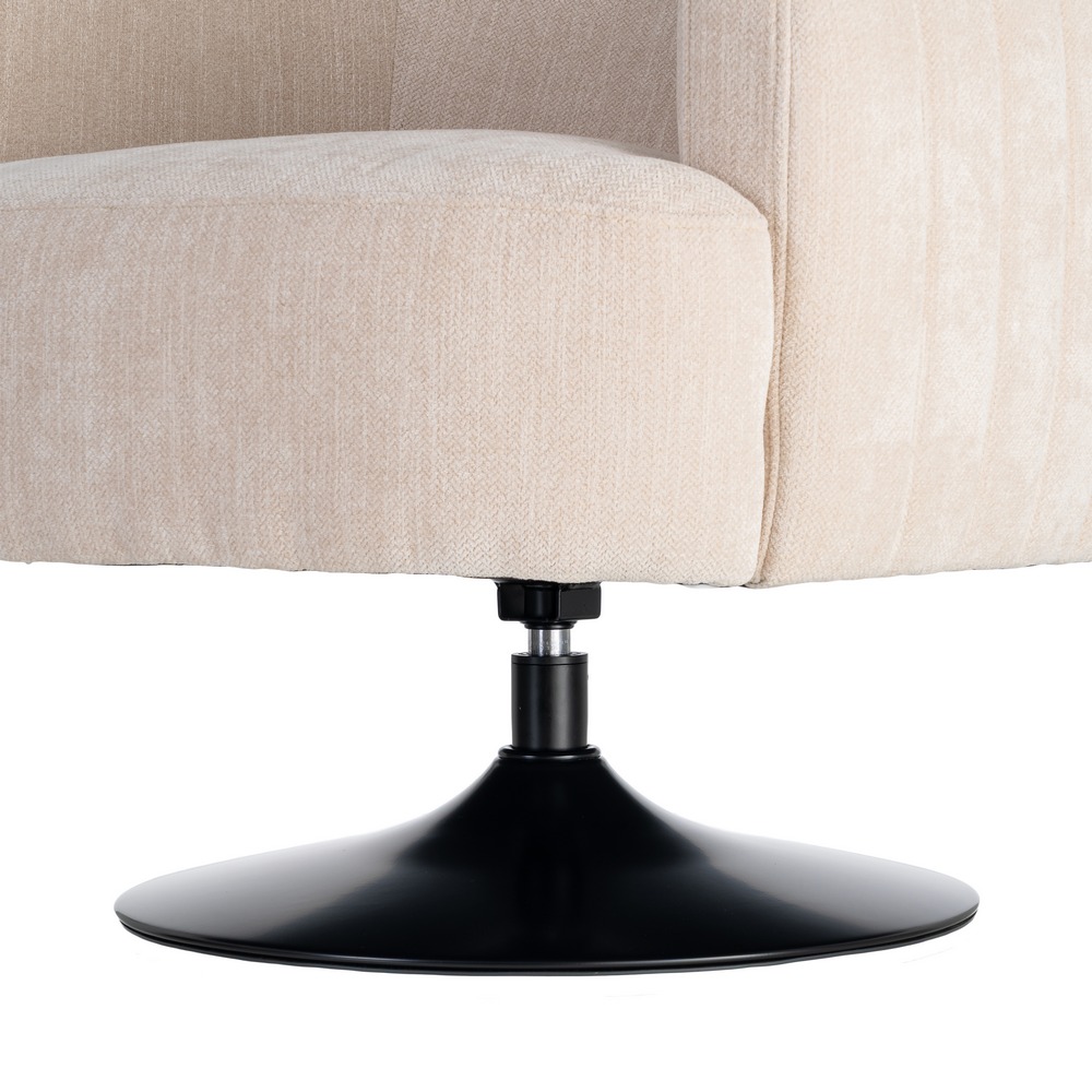 SILLON GIRATORIO TAPIZADO-METAL - Imagen 3