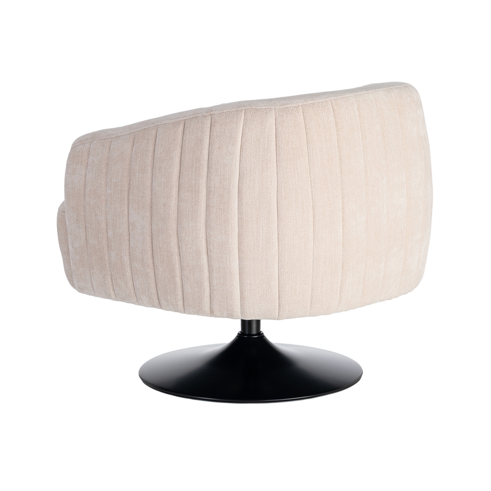 SILLON GIRATORIO TAPIZADO-METAL - Imagen 2