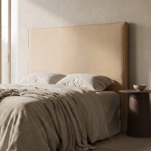 CABECERO MATRIMONIO EN BEIGE