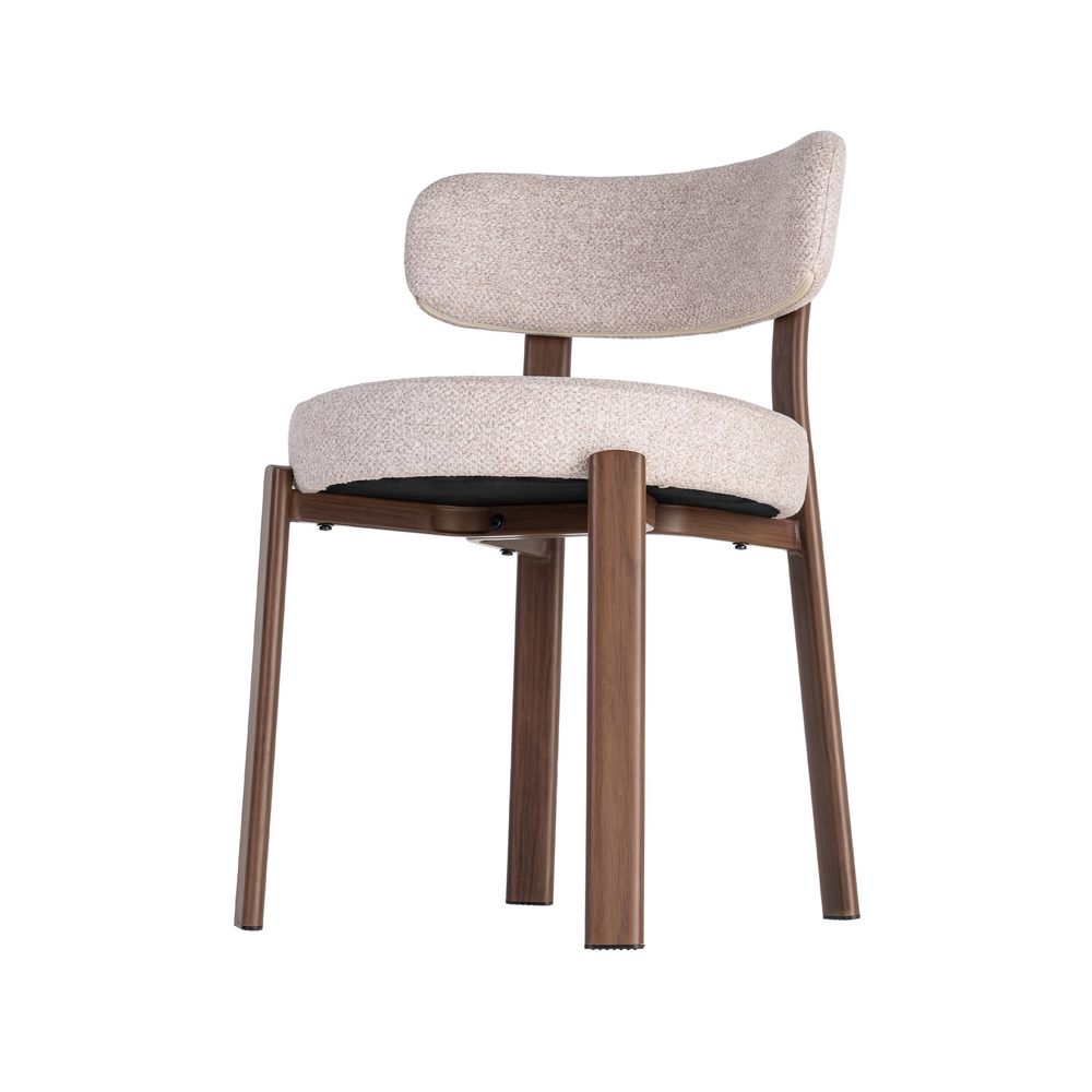 SILLA TAPIZADA Y METAL - Imagen 6
