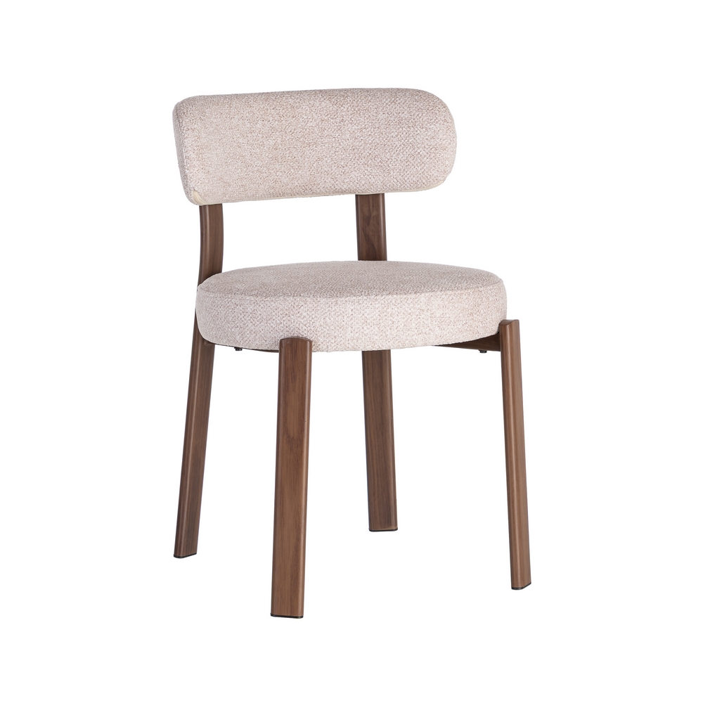 SILLA TAPIZADA Y METAL - Imagen 2