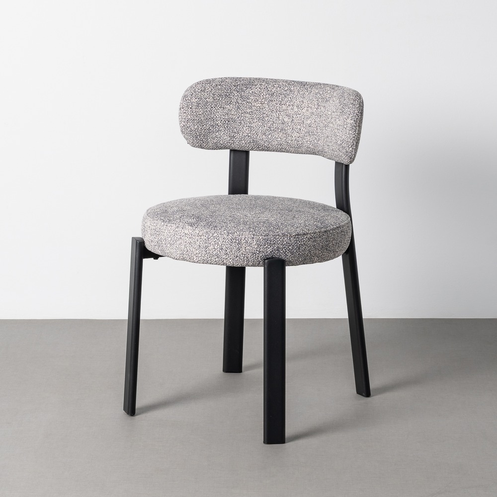 SILLA TAPIZADA METAL - Imagen 12