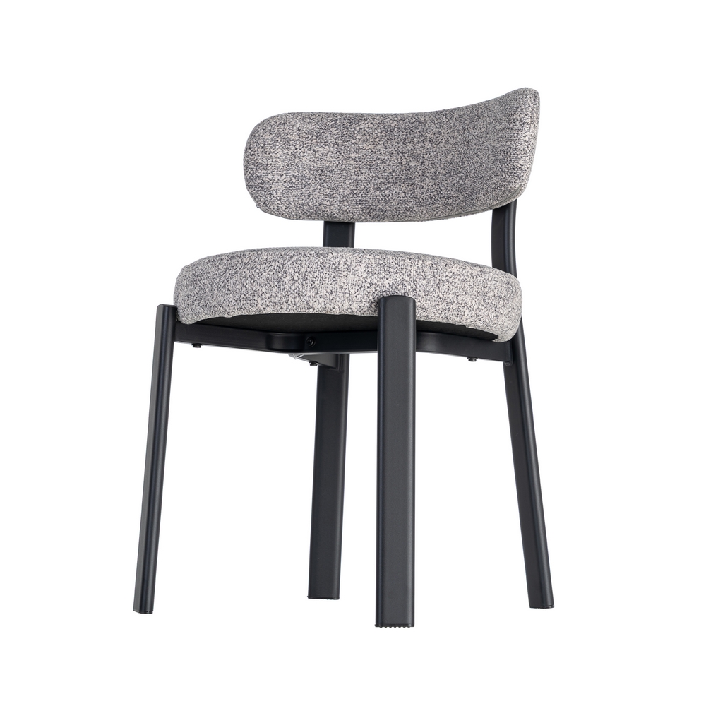 SILLA TAPIZADA METAL - Imagen 7